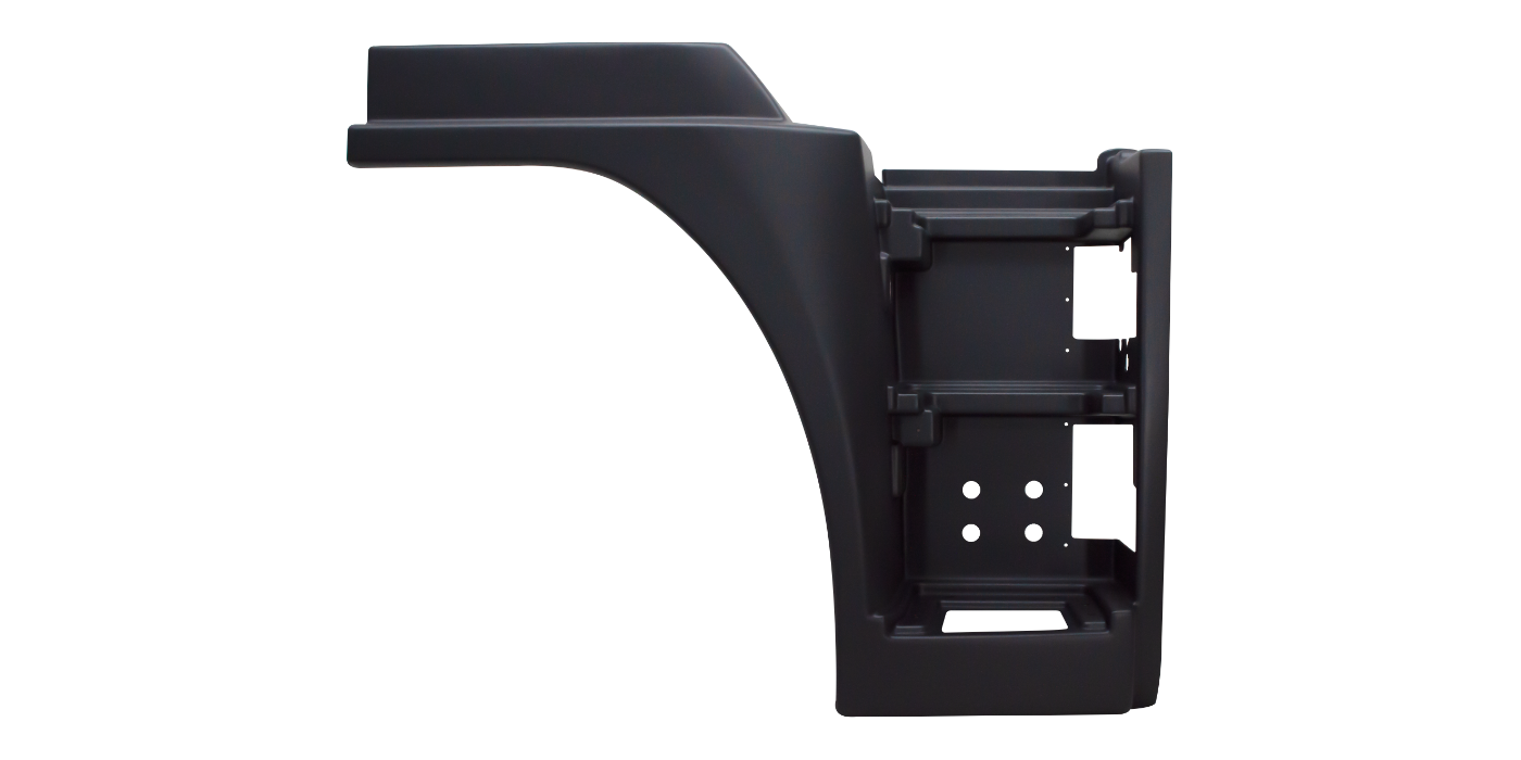 Guardabarro con estribo derecho Ford Cargo 2842