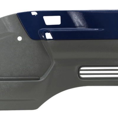 Panel interior de puerta der azul Volkswagen Worker