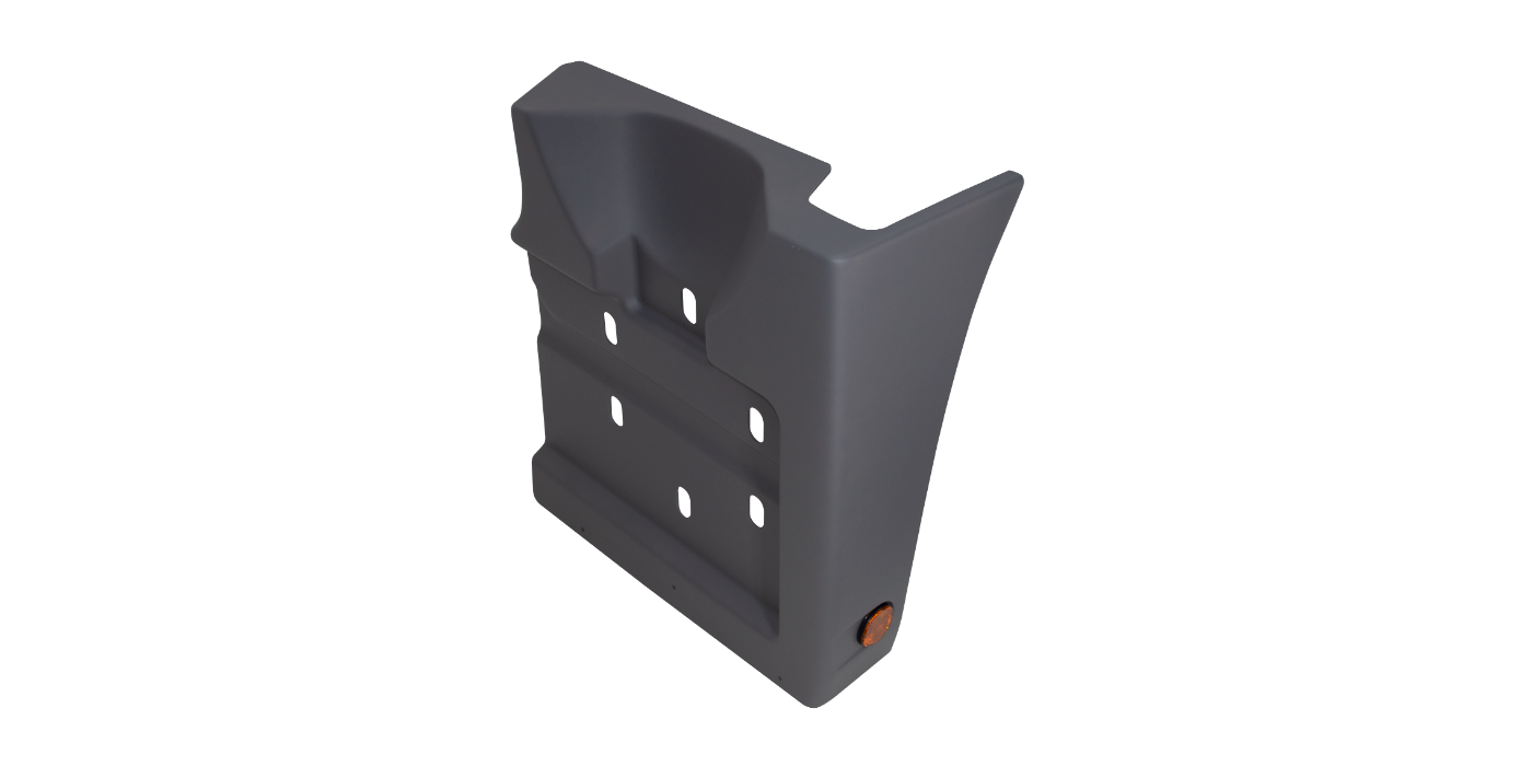 Bajada de guardabarro derecha MB Axor 2035