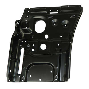 Placa chapa lateral estribo izquierdo Scania Serie 4