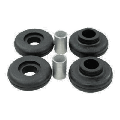 Juego bujes c/perno de bieleta barra estabilizadora delantera FORD CARGO TODOS